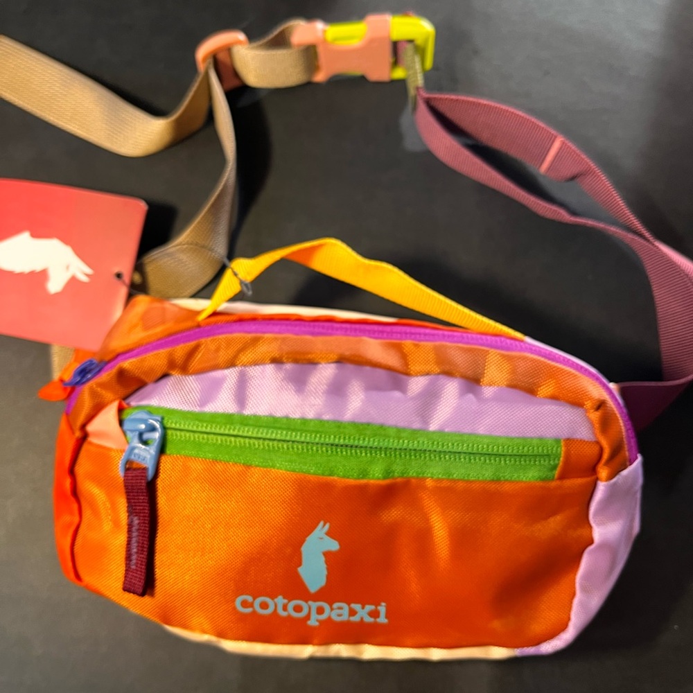 Cotopaxi Bright Multi-Color Waist Bag 1.5L
